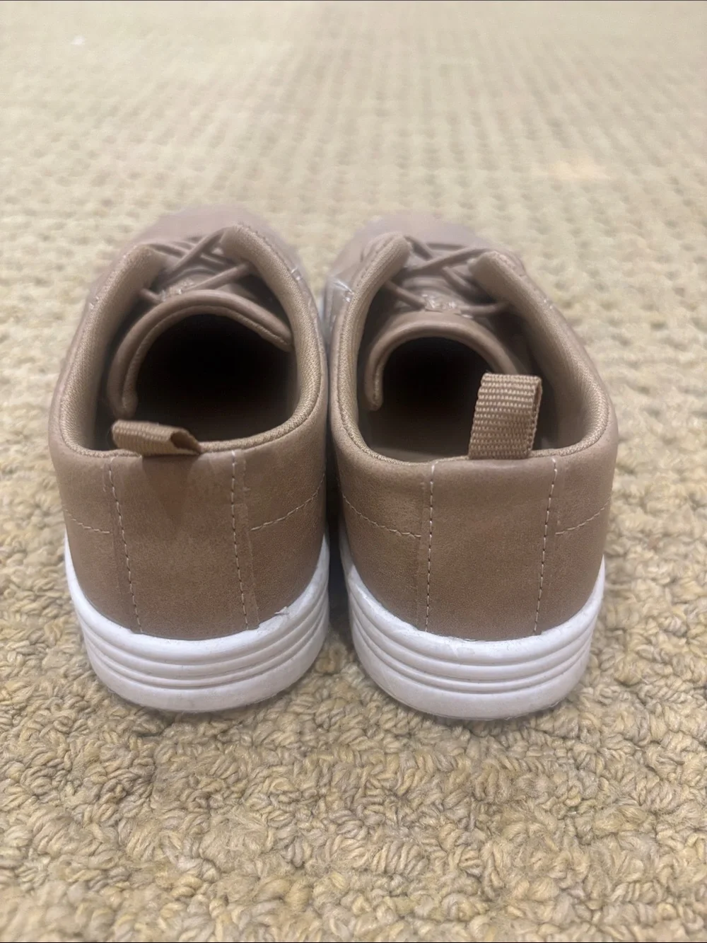 OshKosh B'gosh Kids' Brown Putney Oxford Slip On Sneakers Size 13 Boys